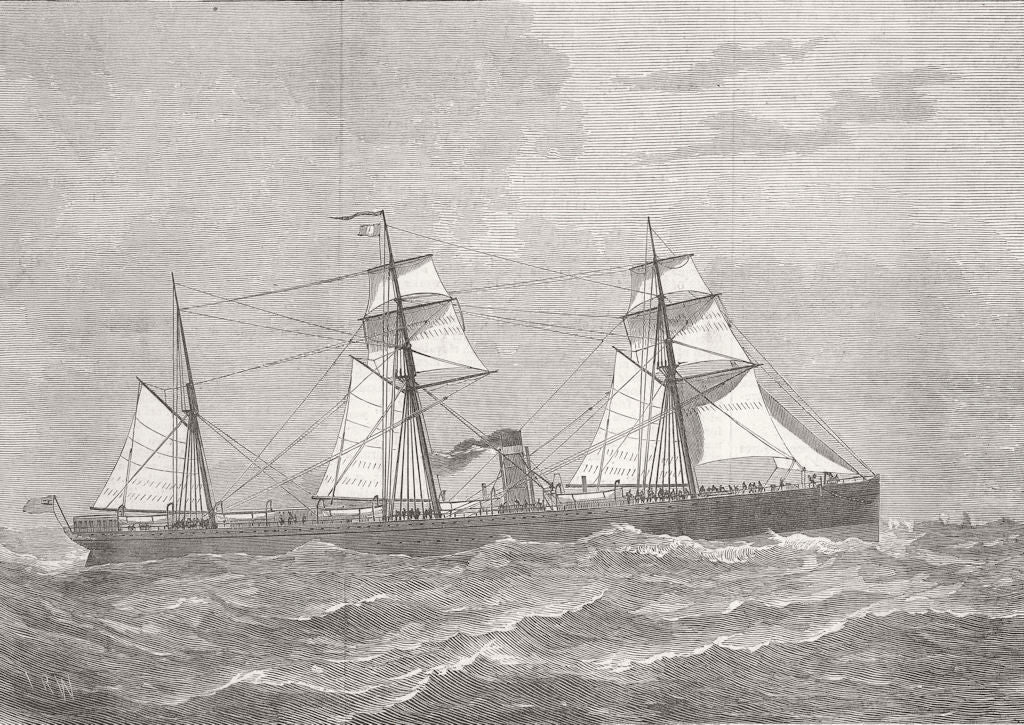 CANADA. Sarmatian, Marquis of Lorne, Princess Louise 1878 old antique print